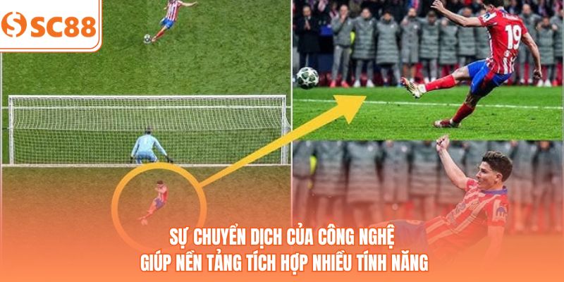 Sự chuyển dịch của công nghệ giúp nền tảng tích hợp nhiều tính năng
