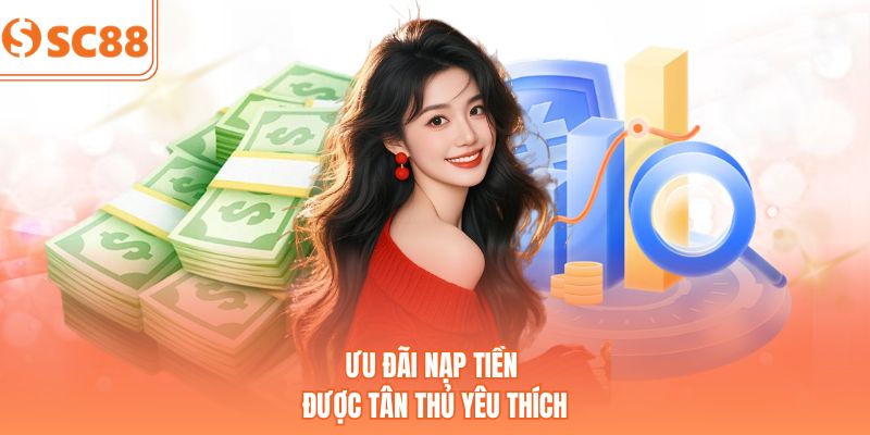 Ưu đãi nạp tiền được tân thủ yêu thích